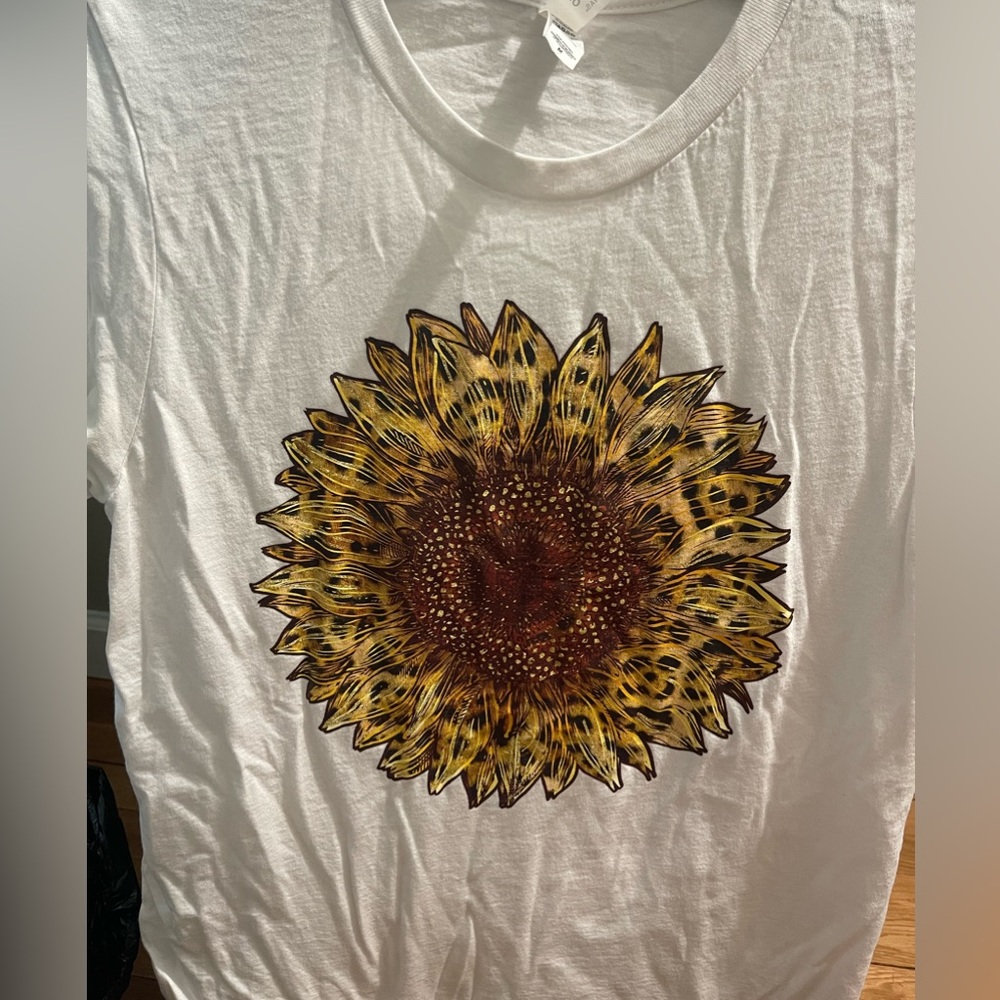 Sunflower White Tshirt